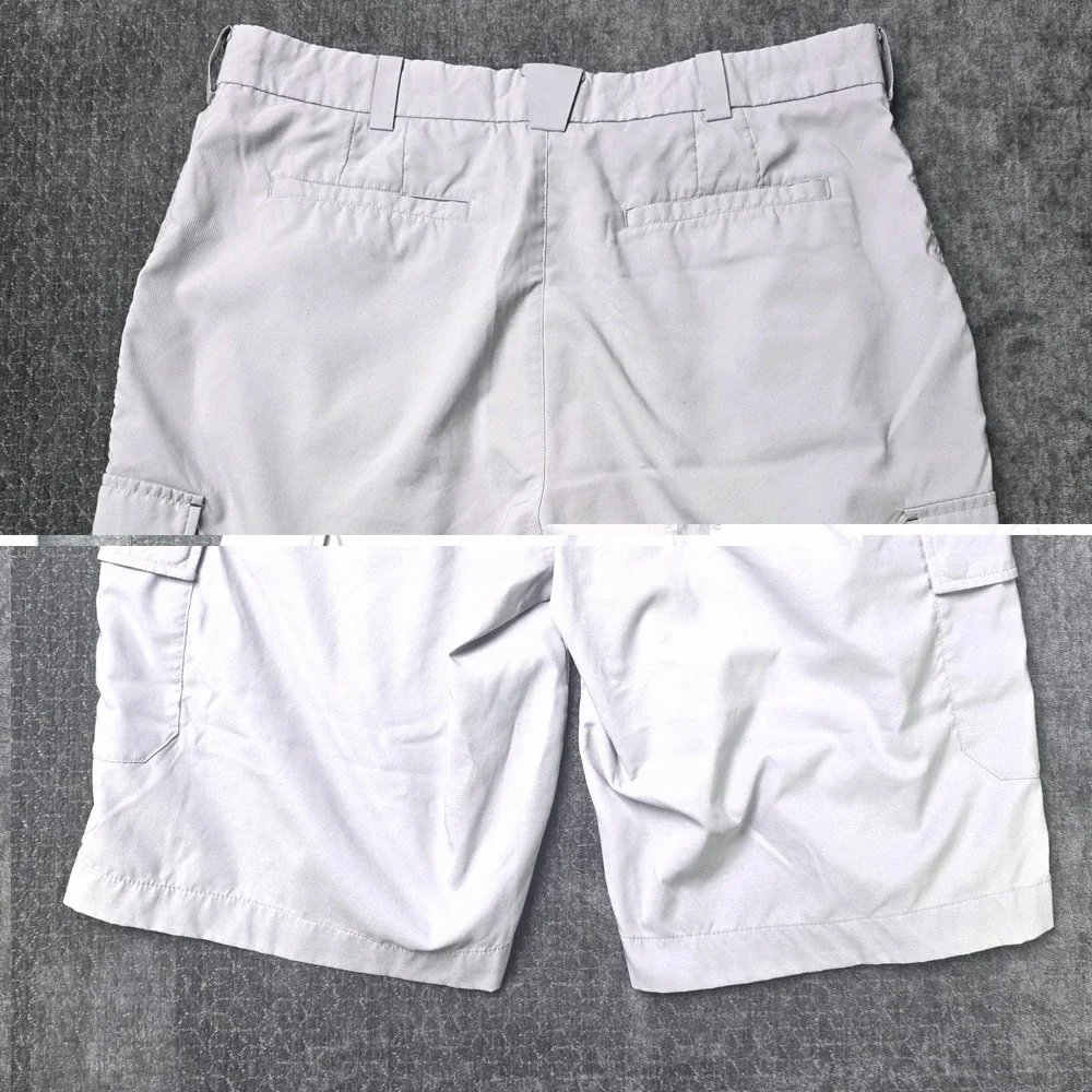 Nike Golf Cargo Shorts Mens 36 Large Gray Hiking Sports 11